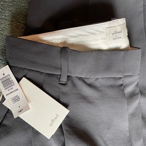 Aritzia Wilfred Effortless Pants - Gray